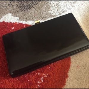 Vintage black clutch